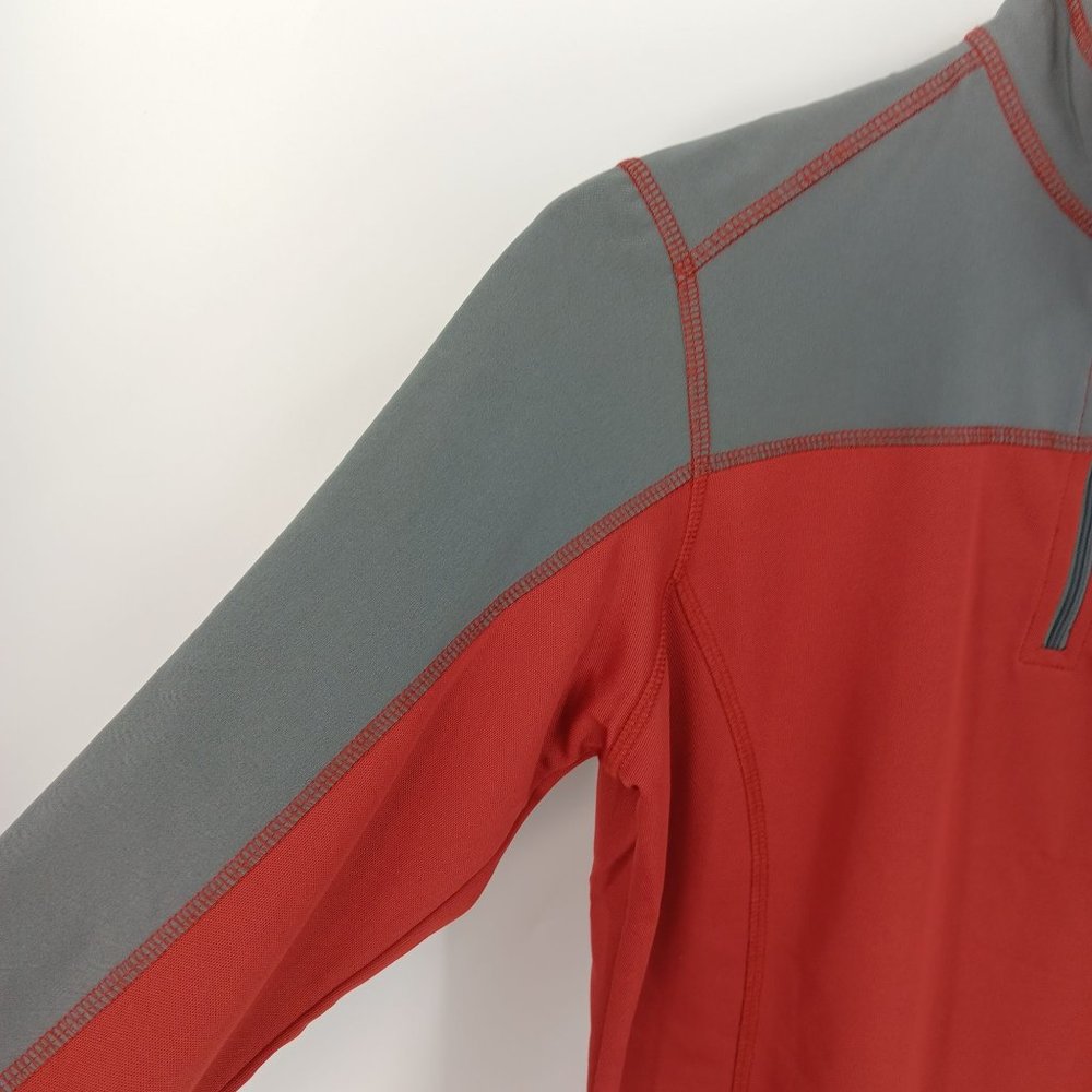 NORTH END LADIES BRICK/GRAY XXL SLEEVE SHIRT - Picture 8 of 16